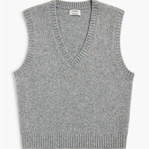 J. Crew Factory Sweater-vest in extra-soft yarn Large